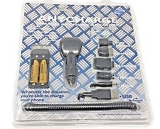 USB/AA/Battery Car Charger